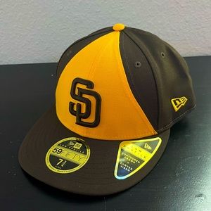 New Era 59 Fifty Padres Baseball Men’s Fitted Hat Size 7 3/4